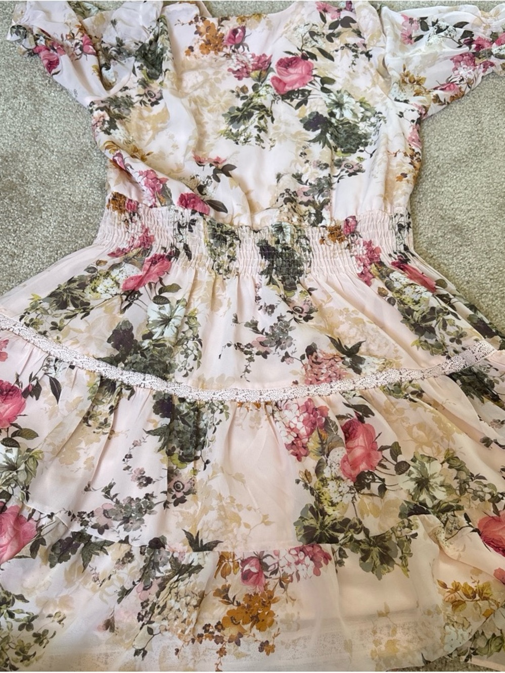 Taylor Soft Blush Pink Dress - Picture 8 of 8